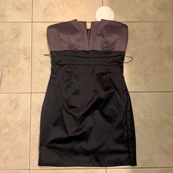 NWT Costa Blanca Grey and black mini dress size medium - Picture 1 of 2